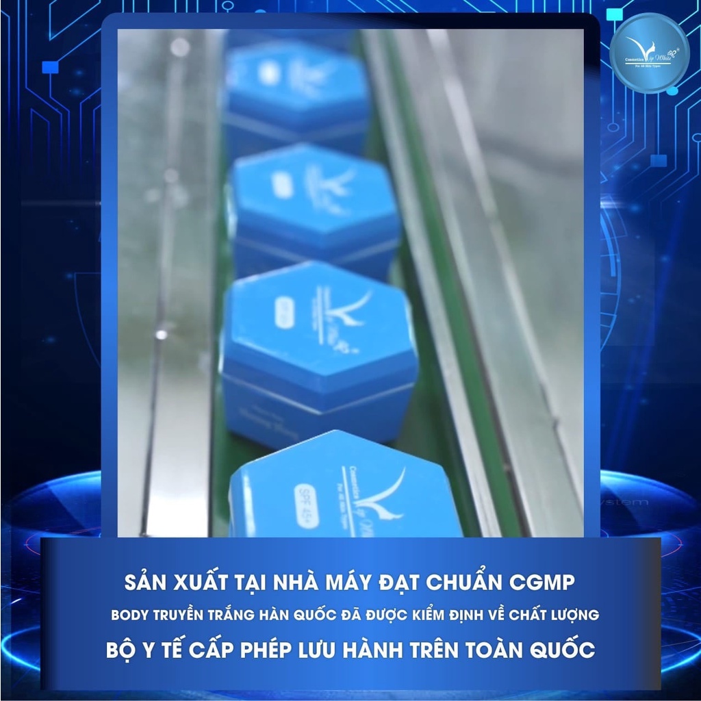 BỘ KEM BODY HÀN QUỐC TRUYỀN TRẮNG VIP WHITE PHIÊN BẢN THƯỢNG HẠNG