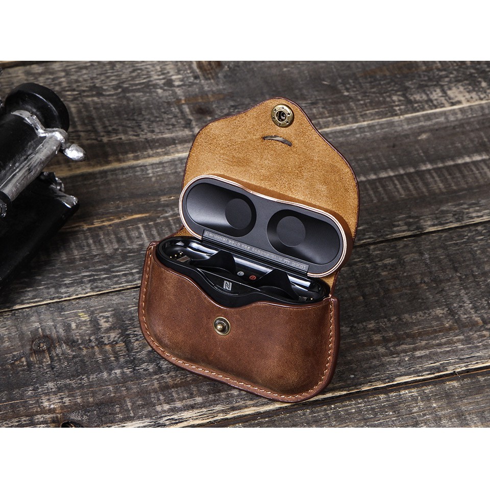 Bao da Genuine Leather bảo vệ cho Sony WF-1000X M3