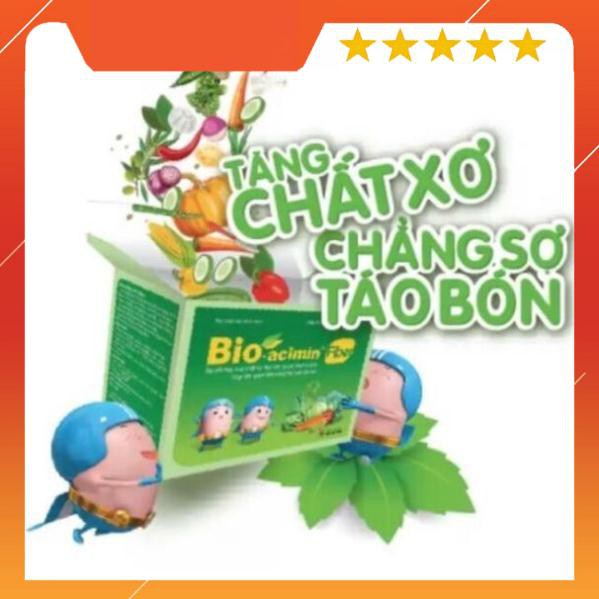 Bioacimin FIBER giảm táo bón cho trẻ hộp 30 gói (bio acimin)