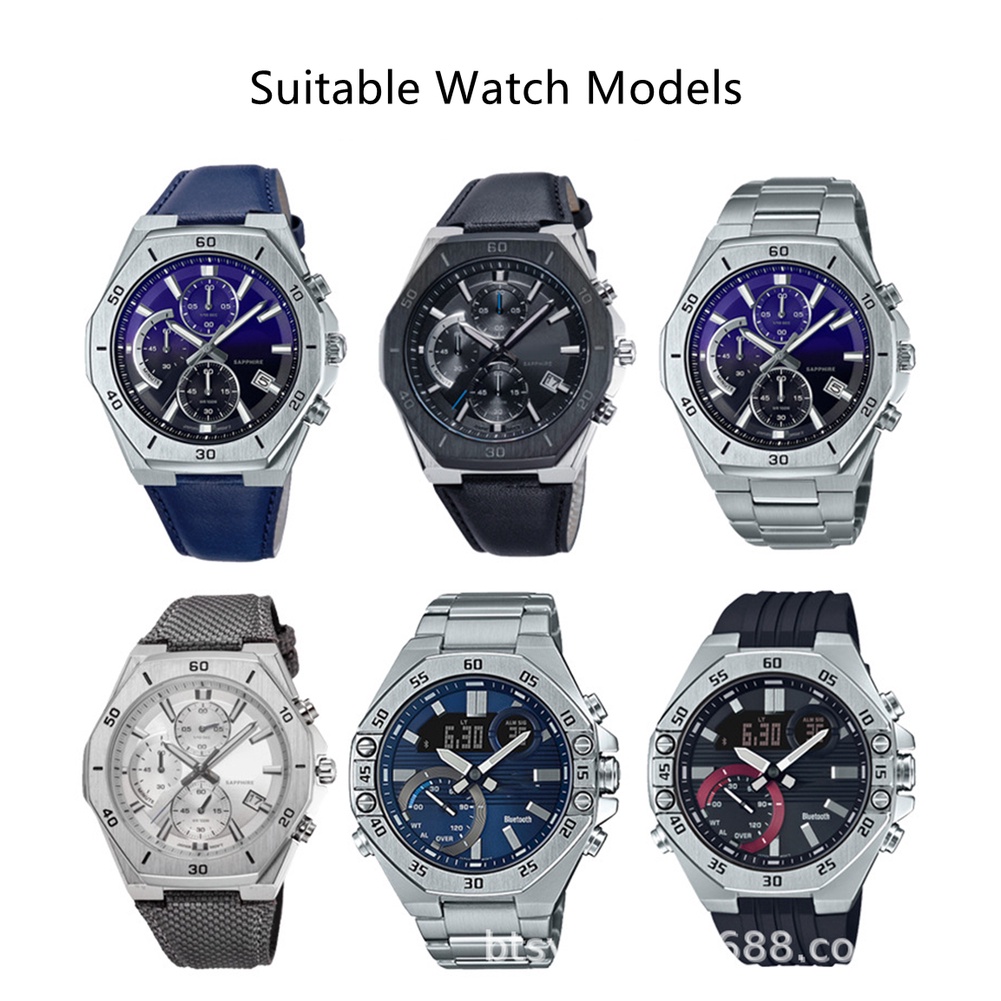 Dây Đeo Thay Thế Bằng Da Cho Đồng Hồ Casio G-SHOCK EFB-680 680L 680D 680BL ECB-10D
