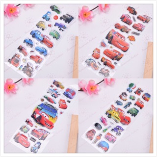 Bộ sticker dán hình các nhân vật hoạt hình Vương Quốc Xe Hơi mini