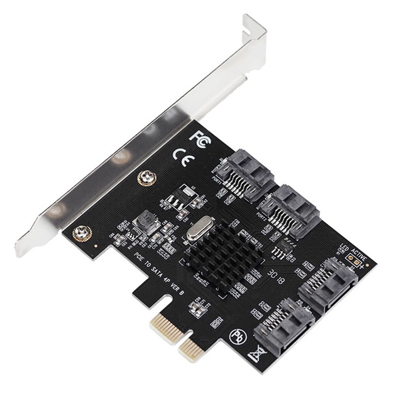 Card Mở Rộng Pcie Sang Sata 3.0 Mở Rộng 4 Cổng | BigBuy360 - bigbuy360.vn