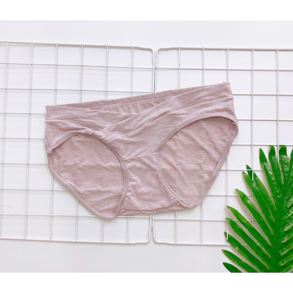 Quần Lót Bầu, Chip Bầu Cạp Chéo Cotton Size 40-75Kg