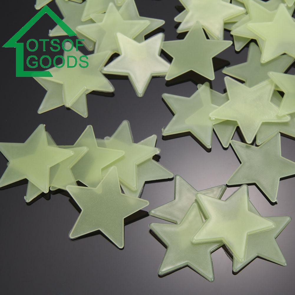 100 ngôi sao phát quang dán trang trí tường | BigBuy360 - bigbuy360.vn