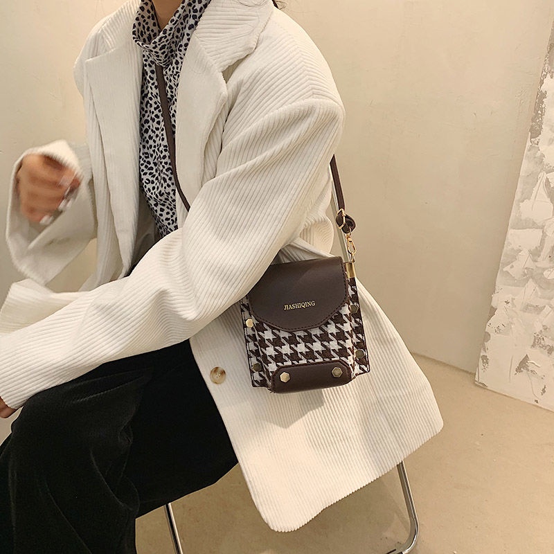 Túi Đeo Chéo Vuông Nhỏ Phong Cách Hàn Quốc Mới Cho Nữ