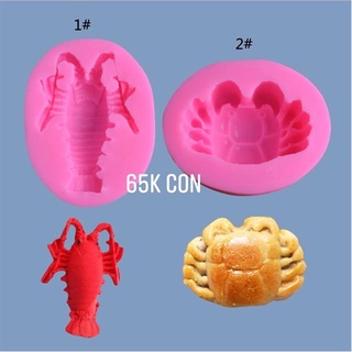 Khuôn Silicon Sinh Vật Biển Con Tôm