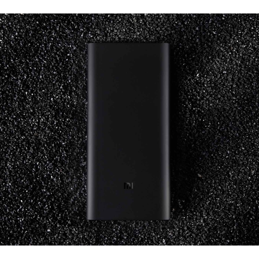 Pin sạc dự phòng 20000mAh Xiaomi gen 3 ( đen) | BH 3 tháng