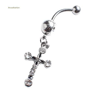 Khuyên rốn xỏ lỗ cơ thể hình thánh giá độc đáo