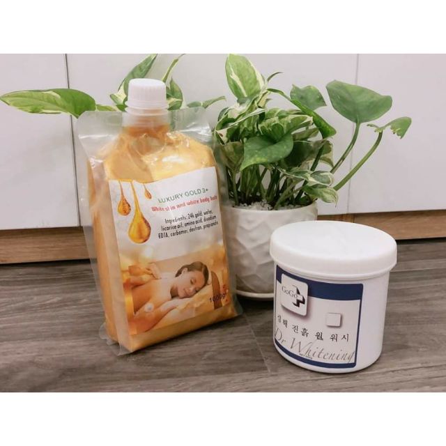 1 set tắm trắng dành cho Spa