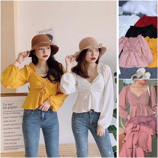 ÁO KIỂU RÚT DÂY
