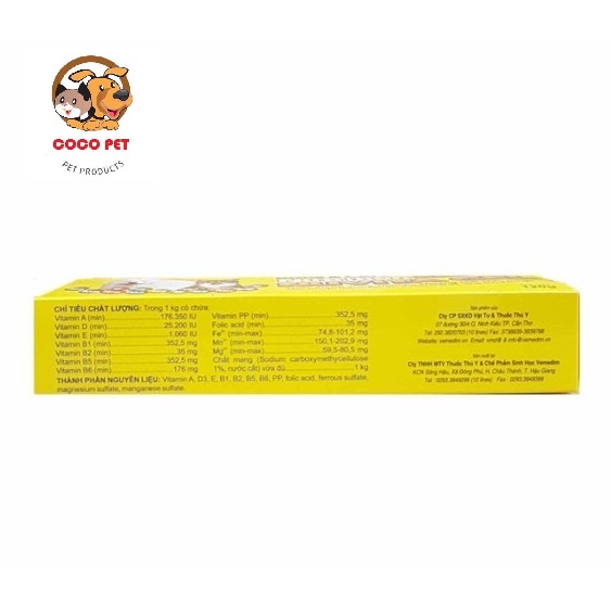 Gel Dinh Dưỡng NUVITA 120g - Bổ Sung Vitamin, Khoáng Chất Cho Chó Mèo Biếng Ăn