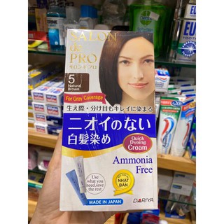 Thuốc nhuộm tóc bạc Salon de Pro, Nhật