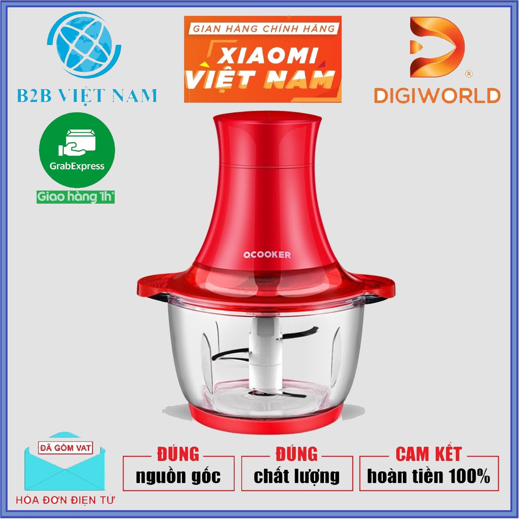 Máy xay thịt và rau củ mini Xiaomi Ocooker bảo hành 6 tháng hàng chính hãng Xiaomi