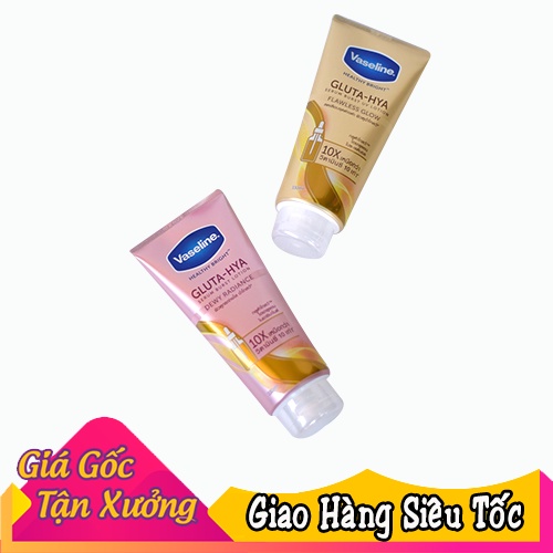 Sữa Dưỡng Thể Vaseline Healthy Bright Gluta HYA Serum 10X