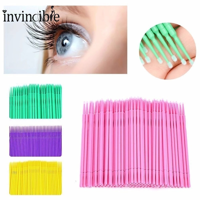 Bộ 100 Cây Tăm Bông Dùng Một Lần Chuyên Dụng Cho Nối Mi