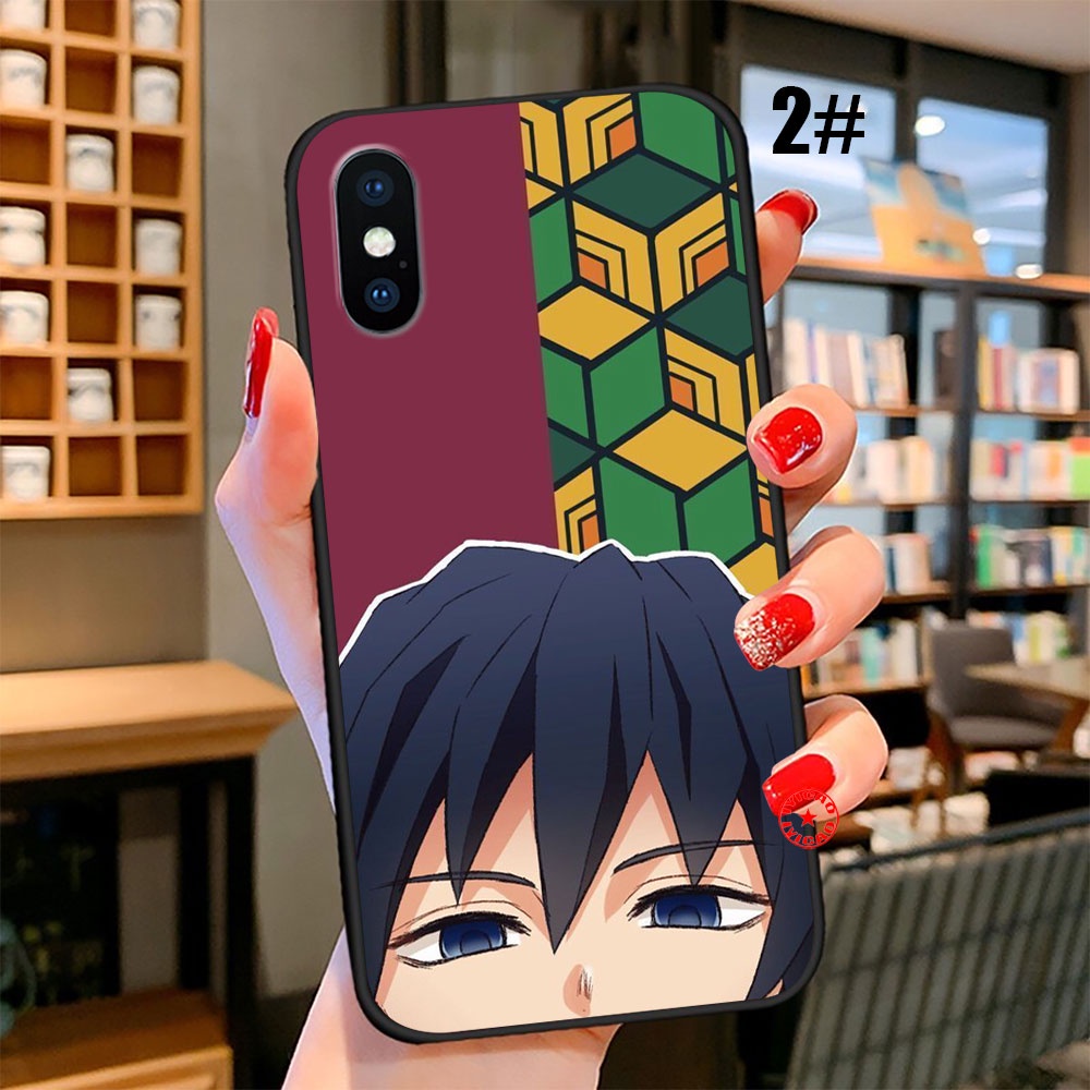 Ốp Điện Thoại Silicon Dẻo Họa Tiết Hoạt Hình Demon Slayer Kimetsu no Yaiba Cho Xiaomi Redmi Note 7 8 Pro 8T 10X 9A 8A E39