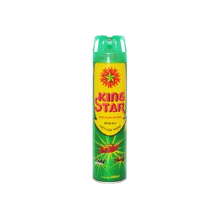 Bình xịt muỗi, bình xịt côn trùng, diệt ruồi muỗi kiến gián kingstar - 600ml