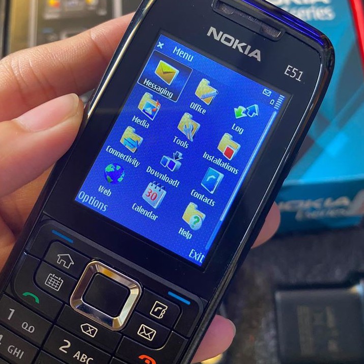 ĐIỆN THOẠI NOKIA E51 ZIN FULLBOX CHÍNH HÃNG