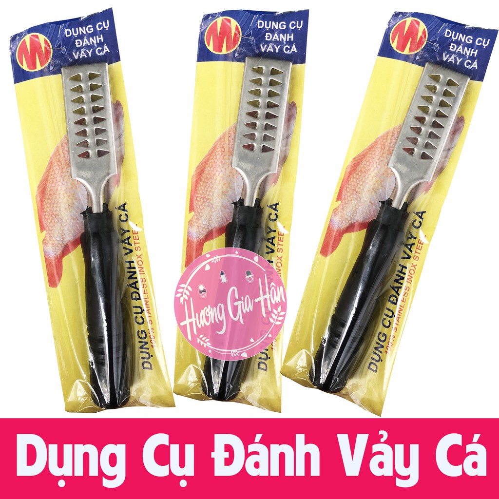 Dụng Cụ Đánh Vảy Cá Bằng inox Không Gỉ