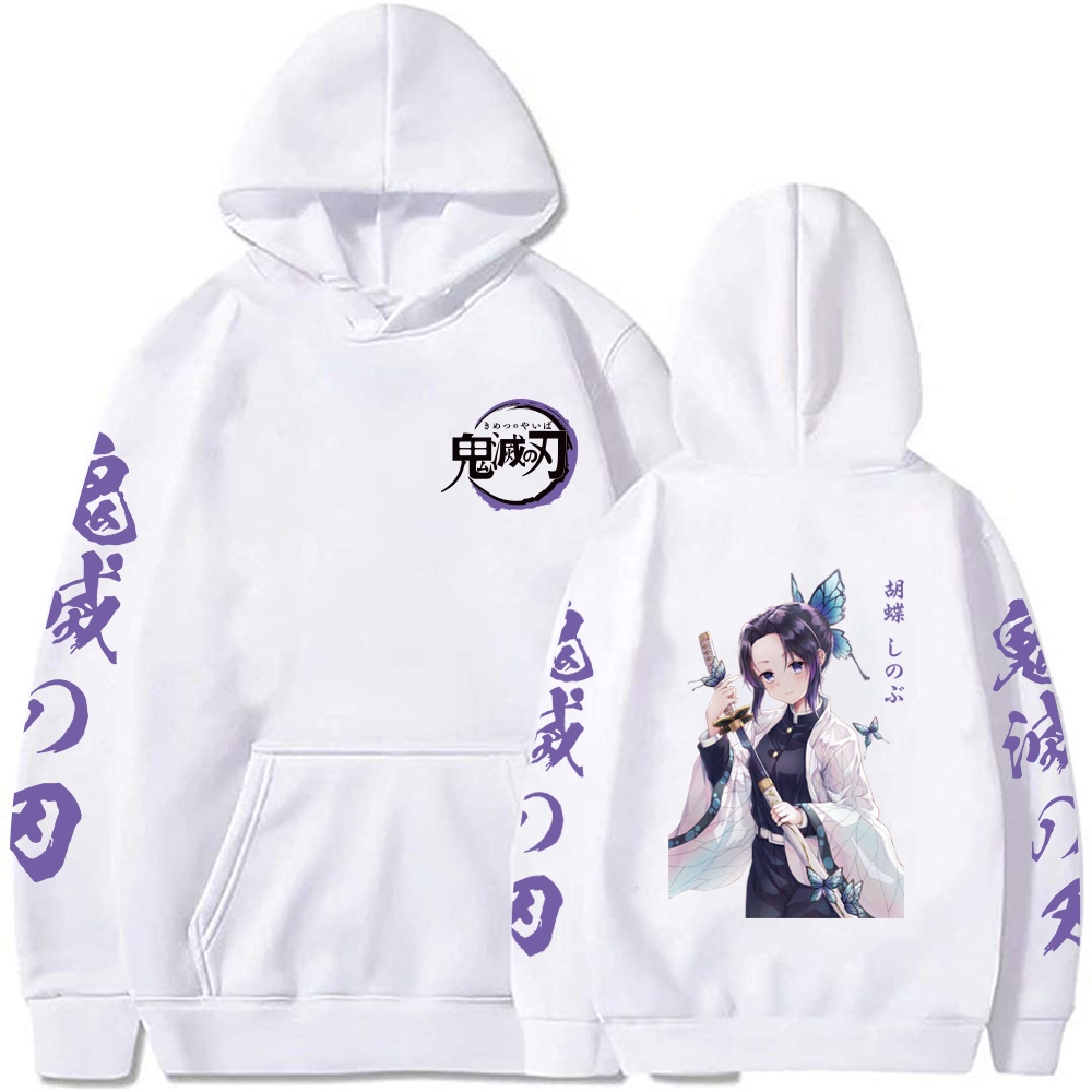 Áo Hoodie In Hình Shinobu Kocho Kimetsu No Yaiba Anime độc chất