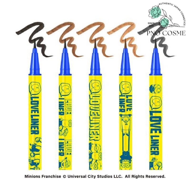 Bút kẻ mắt eyeliner LOVE LINER bản Minion chống nước, chống nhoè