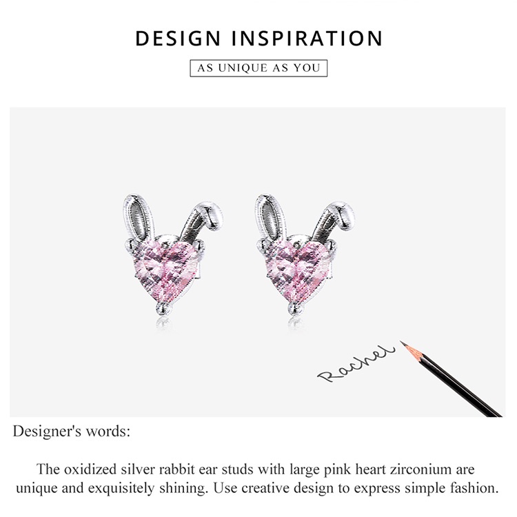 Đôi bông tai BAMOER SCE1365 chất liệu bạc 925 thời trang