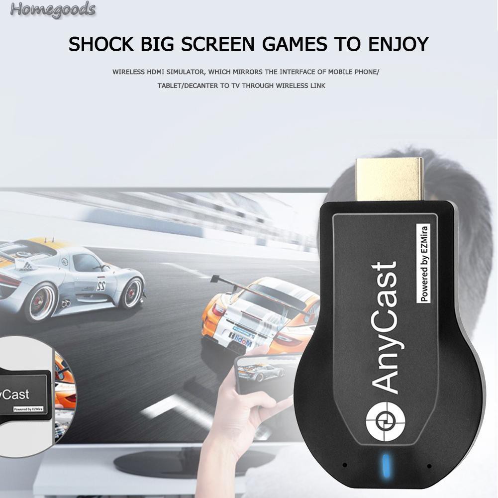 ANYCAST Thiết Bị Nhận Tín Hiệu Wifi Không Dây M2 Plus Hdmi-Compatible Tv Stick Cho Ios Android-Gods