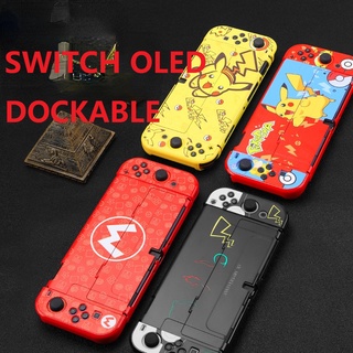 Ốp Cứng Bảo Vệ Máy Chơi Game Nintendo Switch Oled Mario Zelda CyberPunk Pikachu