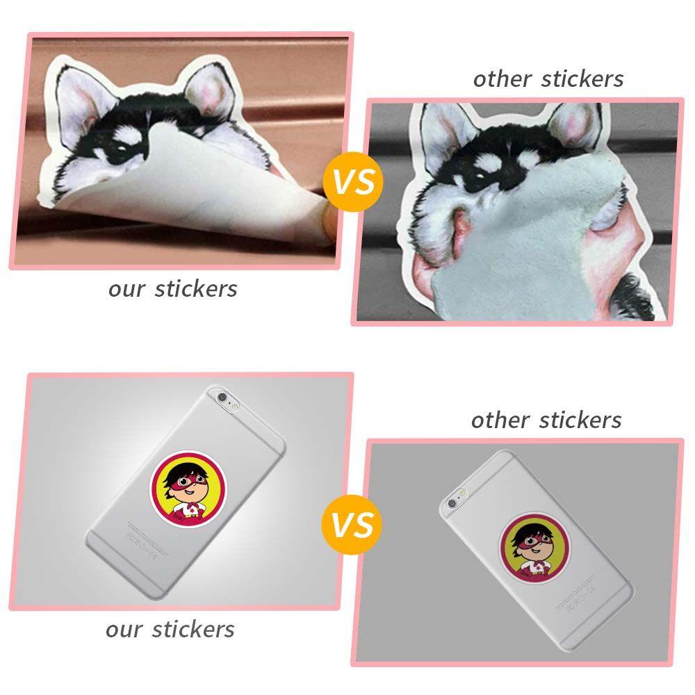 AUGUSTINA Miếng Dán Trang Trí Laptop Vali Ván Trượt Độc Đáo