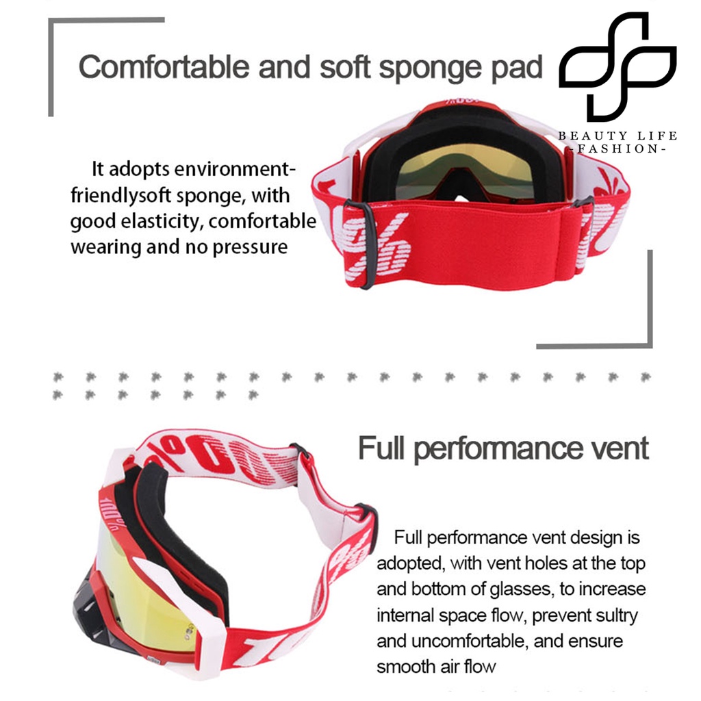 Kính chắn gió thời trang dành cho người đi xe mô tô / trượt tuyết