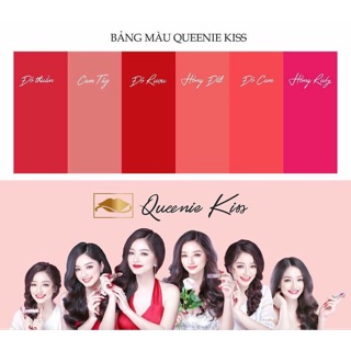 Son kem Queenie Skin - Mua 1 son tặng kèm tẩy tế bào chết môi