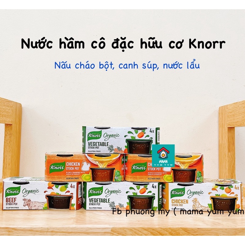 Date 6/2023 Gia vị nêm cô đặc cho bé ăn dặm Knorr Không muối của Anh UK