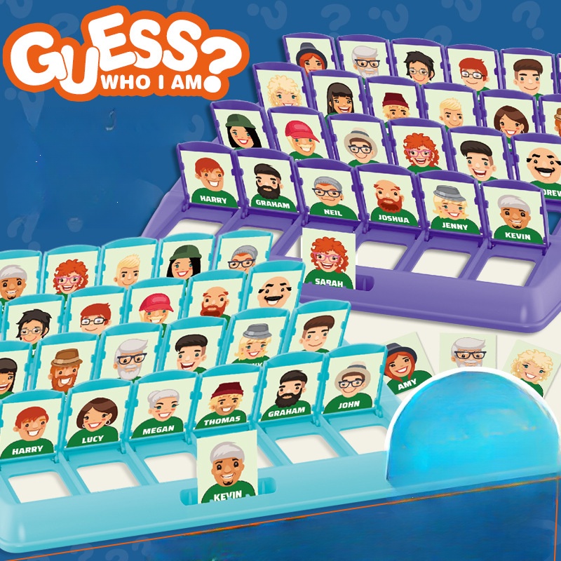 Đoán xem ai? Bộ Trò Chơi Board Game Với Người Và Thú Cưng