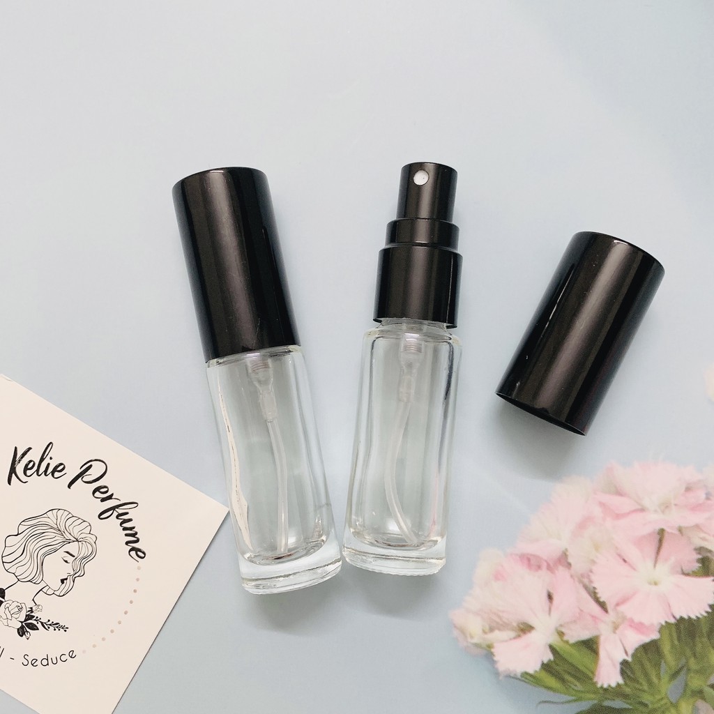 [HCM] Chai Chiết Nước Hoa Thủy Tinh 5ML Tròn