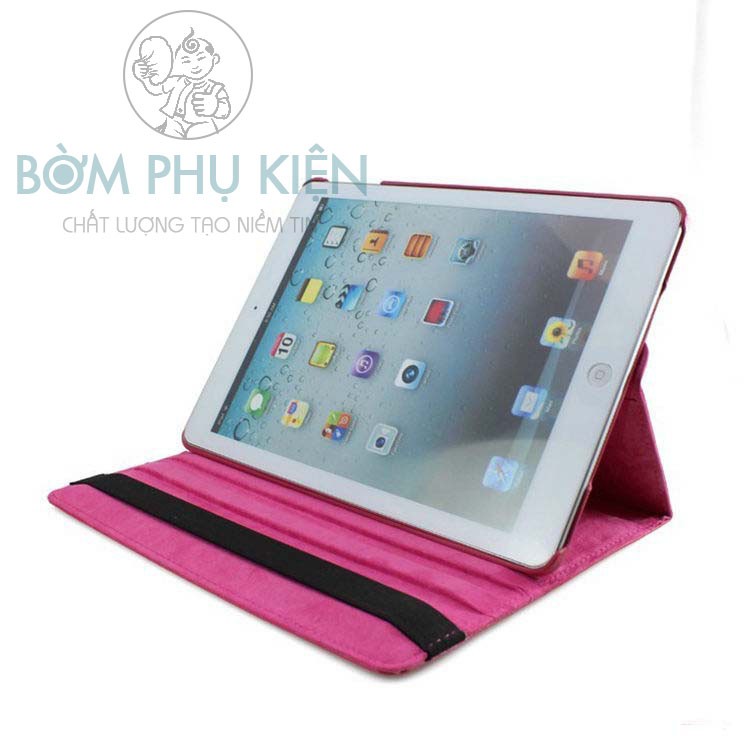 Bao Da iPad 2/3/4- Xoay 360 độ - Tiện lợi - Thời trang - 8 màu sắc - Chống sốc - Bền đẹp - Full các đời iPad - BomStore | BigBuy360 - bigbuy360.vn