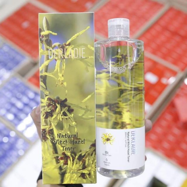 Nước Hoa Hồng Làm Sạch Dưỡng Ẩm Dịu Nhẹ Chiết Xuất Cây Phỉ Derladie Natural Witch Hazel Toner 500ml | BigBuy360 - bigbuy360.vn