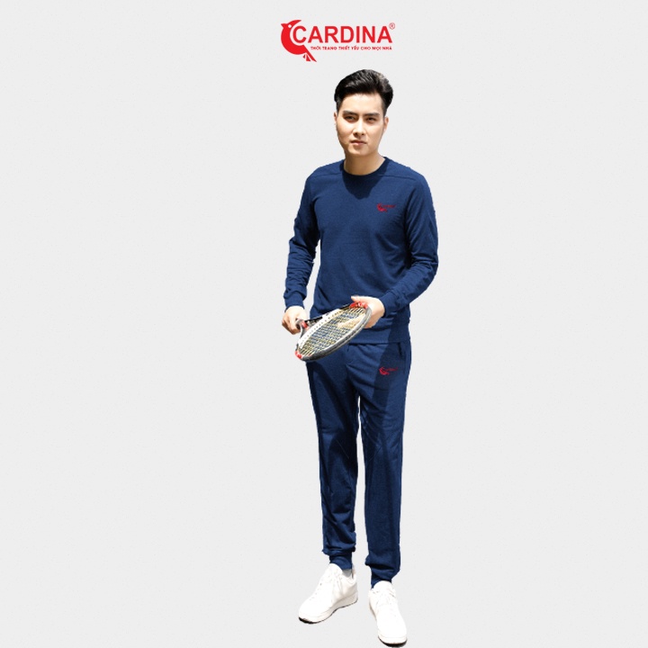 Bộ đồ nam 𝐂𝐀𝐑𝐃𝐈𝐍𝐀 chất nỉ 5 màu cao cấp kiểu dáng thể thao năng động NiM6