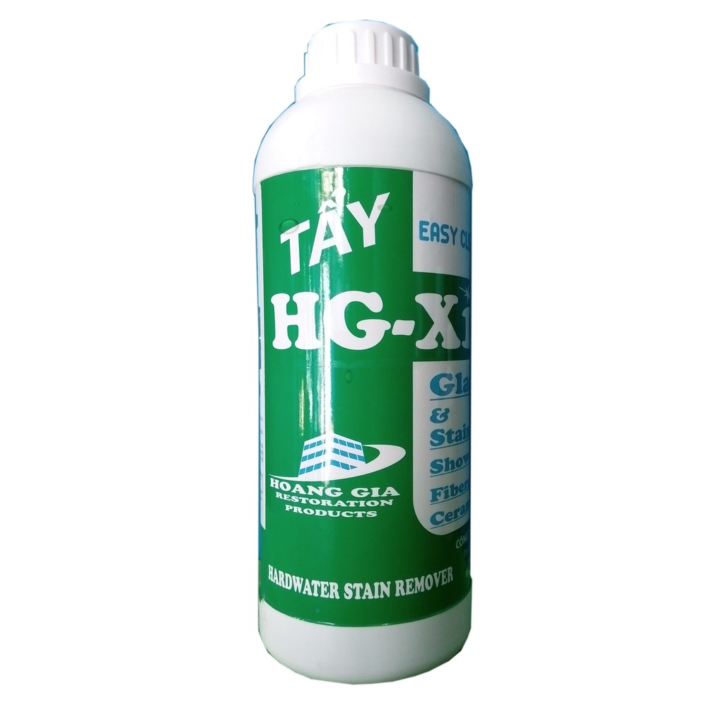 Dung dịch siêu tẩy ô mốc kính xe Hoàng Gia HG X1 1000ML (Trắng)