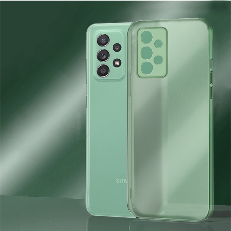 Ốp Điện Thoại TPU Mềm Nhám Mỏng 0.3mm Cho Samsung Galaxy A32 A52 A72 A52S A12 A13 A22 M52 A73 A53 4G 5G