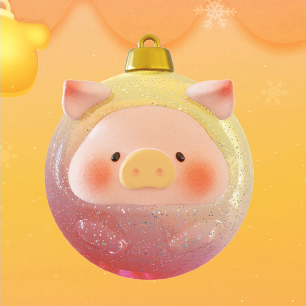 52TOYS Lulu the Piggy Christmas Land Blind Box Doll Canned Pig Figure Ornaments Gift 52 Mô Hình Chú Heo Trang Trí Giáng Sinh