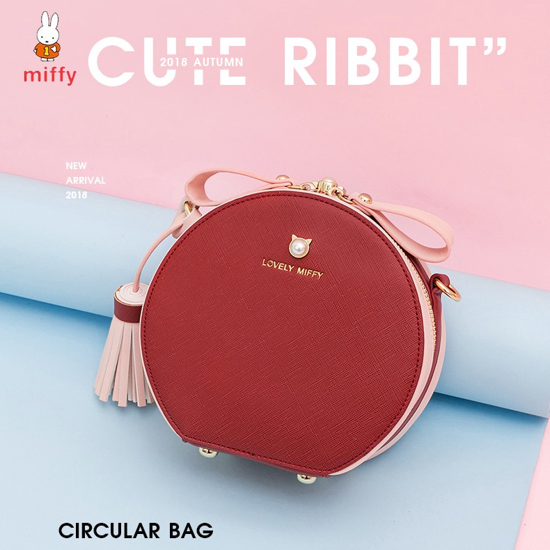 [Mã WABRWB24 giảm 30K đơn 99K] Túi xách nữ MIFFY phong cách Hàn Quốc kiểu dáng tròn trẻ trung M0101 | BigBuy360 - bigbuy360.vn