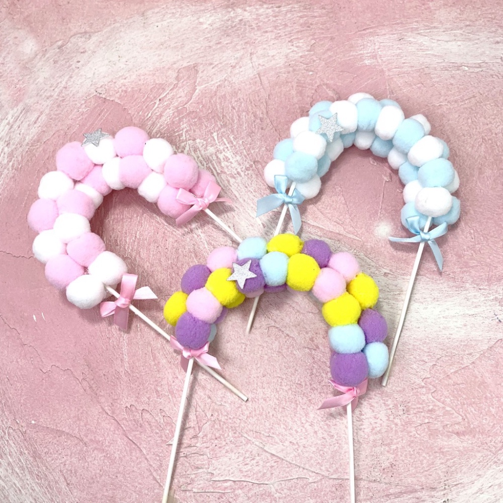 đồ cắm bánh kem sinh nhật trang trí [FREESHIP] cổng bông size lớn trang trí bánh kem