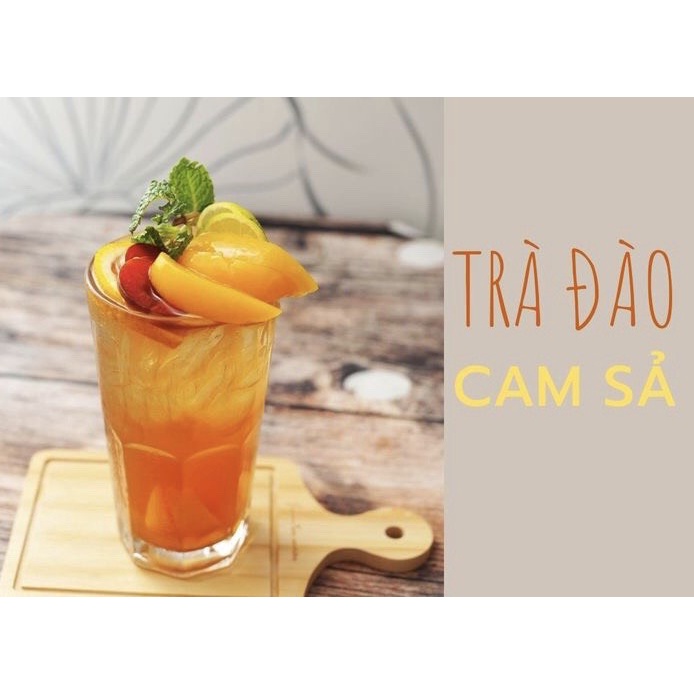 Bột Trà Đào Neicha hàng chính hãng/ Bột trà hoa quả PHA SẴN SIÊU NHANH thơm ngon chuẩn vị.