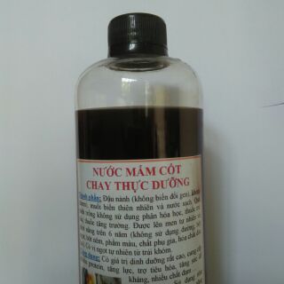 Nước mắm cốt chay thực dưỡng