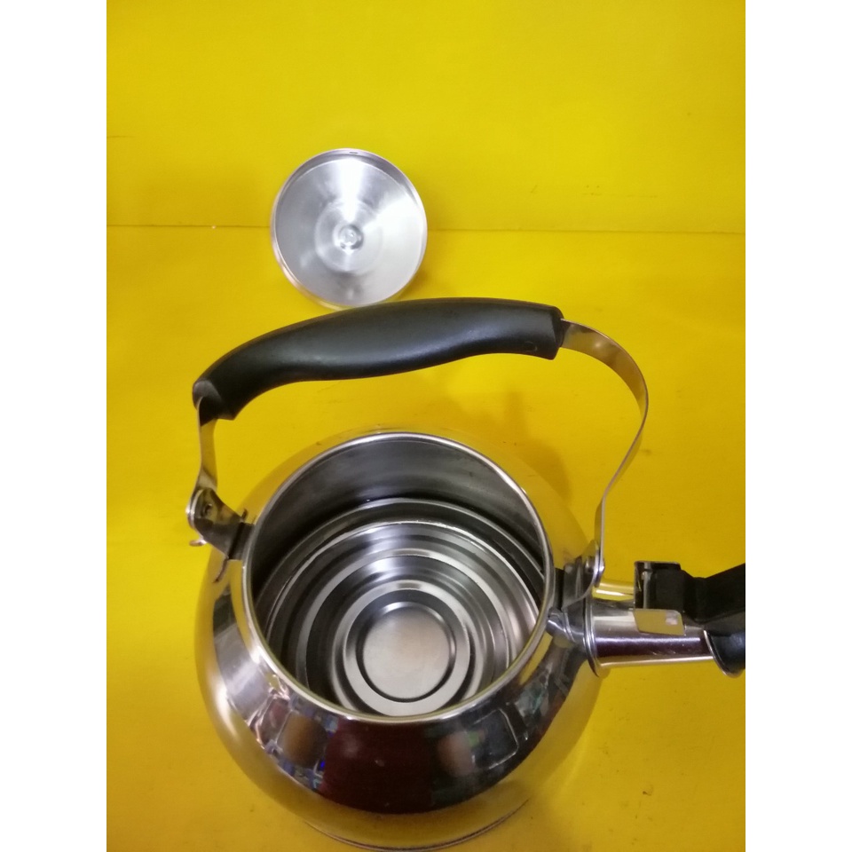 Ấm inox có còi hú nội địa Nhật (1.5L) (261), Dùng được bếp từ