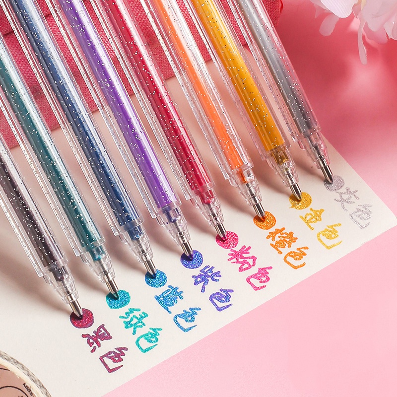Bút Gel Dạ Quang Nhiều Màu Sắc Chất Lượng Cao