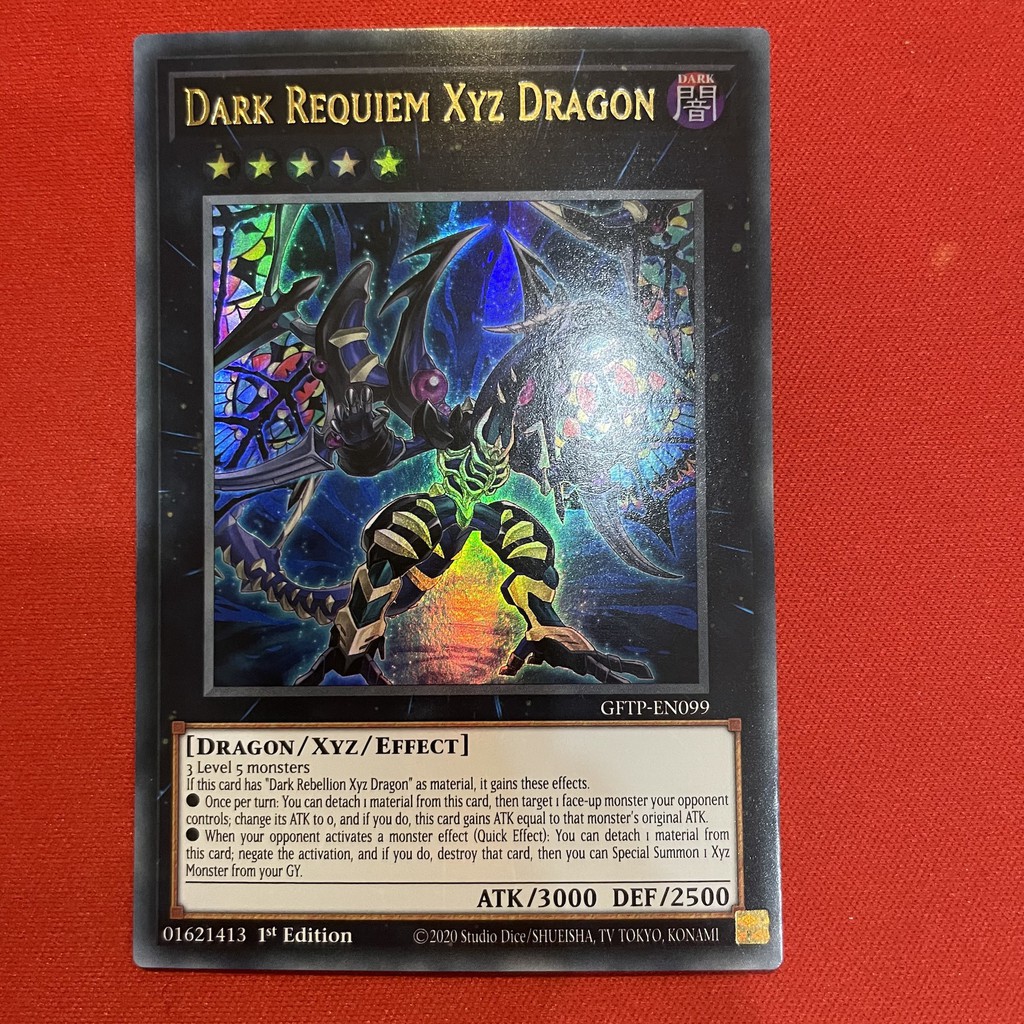 [EN-JP][Thẻ Bài Yugioh Chính Hãng] Dark Requiem XYZ Dragon