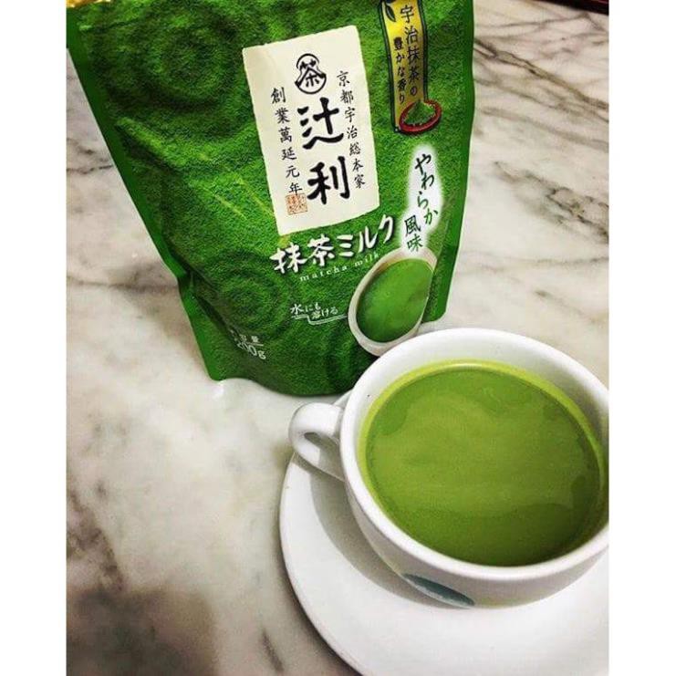 xả kho giá gôc BỘT MATCHA MILK NHẬT BẢN - BỘT SỮA TRÀ XANH NHẬT - GÓI 200gr