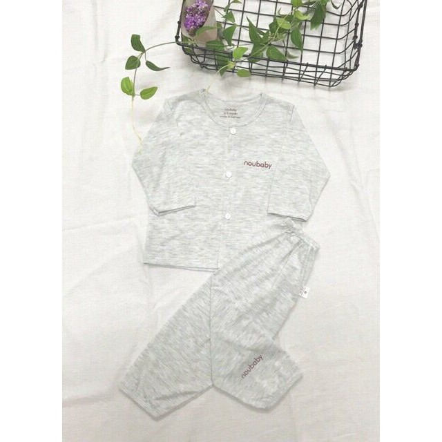 Sale Bộ Noubaby dài cotton loang cho bé [ FREESHIP] Hàng chuẩn, in mác dập