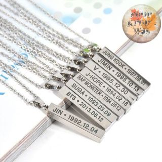 Dây chuyền thỏi BTS